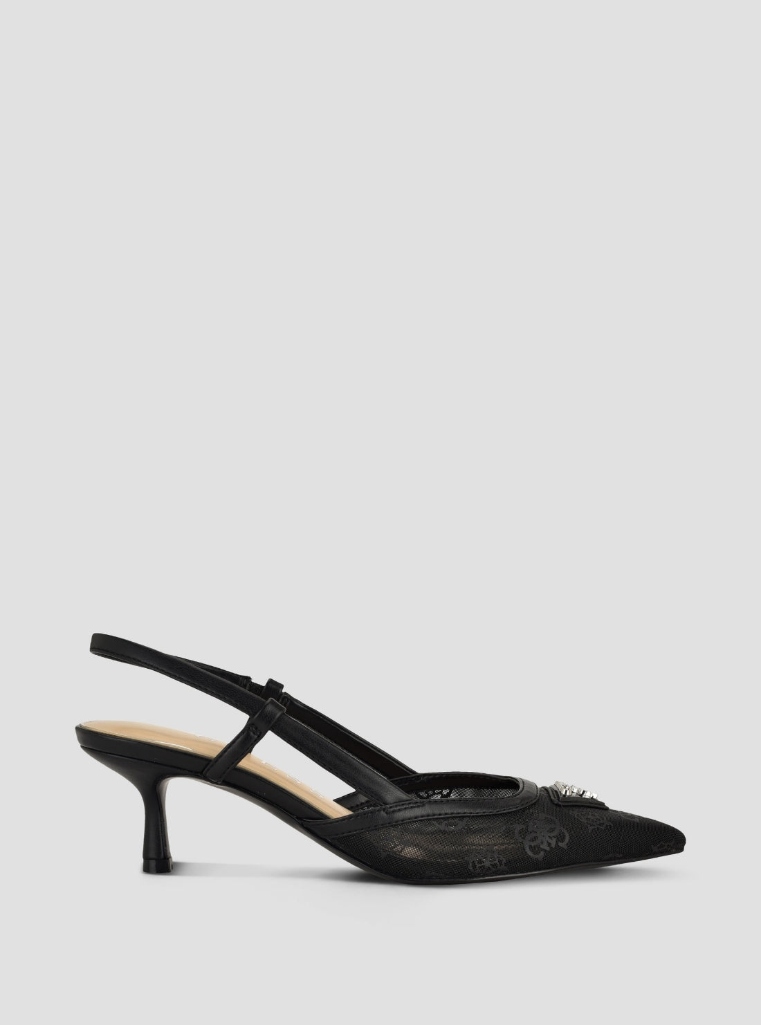 GUESS Footwear Black Yanno Pumps YANNO Side View2