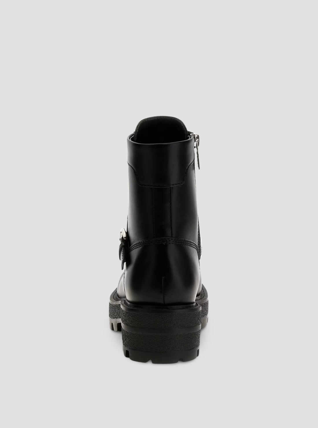 GUESS Womens Black Yanzy Ankle Boots YANZY Back View