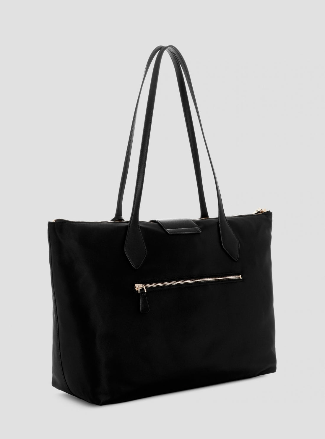 GUESS Womens Black Hayley Tote Bag YG324423 Back View