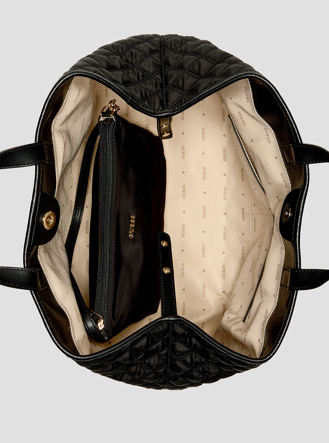 Eco Black Giully Large Tote Bag