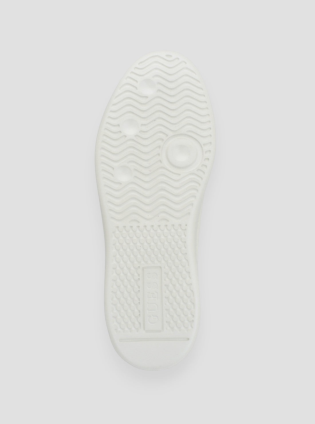 GUESS Footwear Ivory Yujen Sneakers YUJEN2 Bottom View