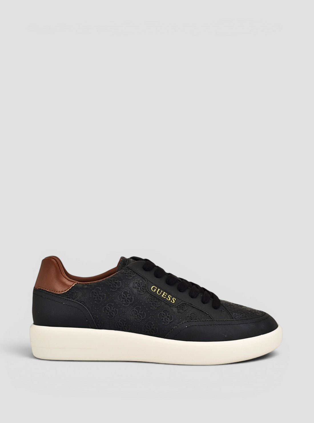 GUESS Footwear Black Yujen Sneakers YUJEN2 Side View2