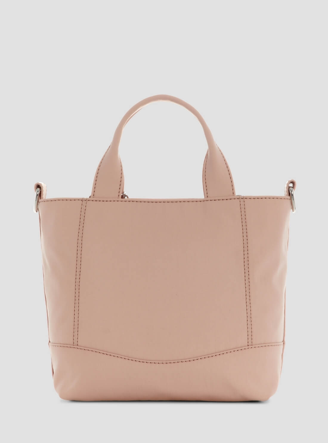 GUESS Womens Mauve Sasha Mini Tote Bag YY975175 Back View