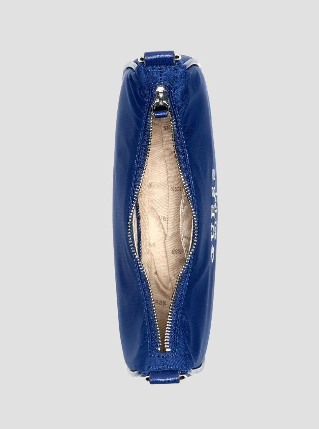 GUESS Womens Blue Arona Shoulder Bag YZ921818 Inside View