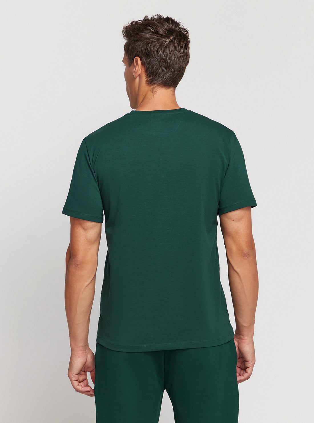GUESS Green Gaston Short Sleeve T-Shirt back view