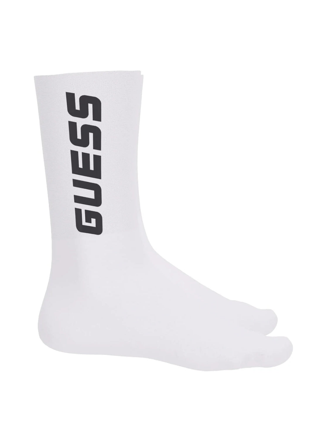 GUESS Womens White Arlo Sport Socks Z4YZ02ZZ00I Front View