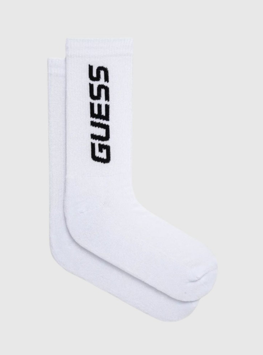 GUESS Womens White Arlo Sport Socks Z4YZ02ZZ00I Front View3