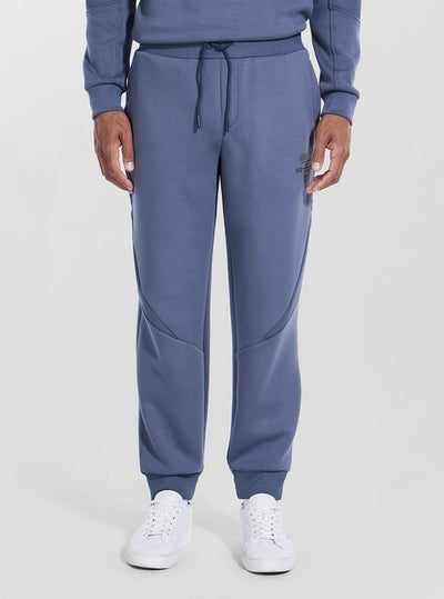 GUESS Mens Blue Ryota Cuffed Active Pants Z5BB00KCNS2 Front View