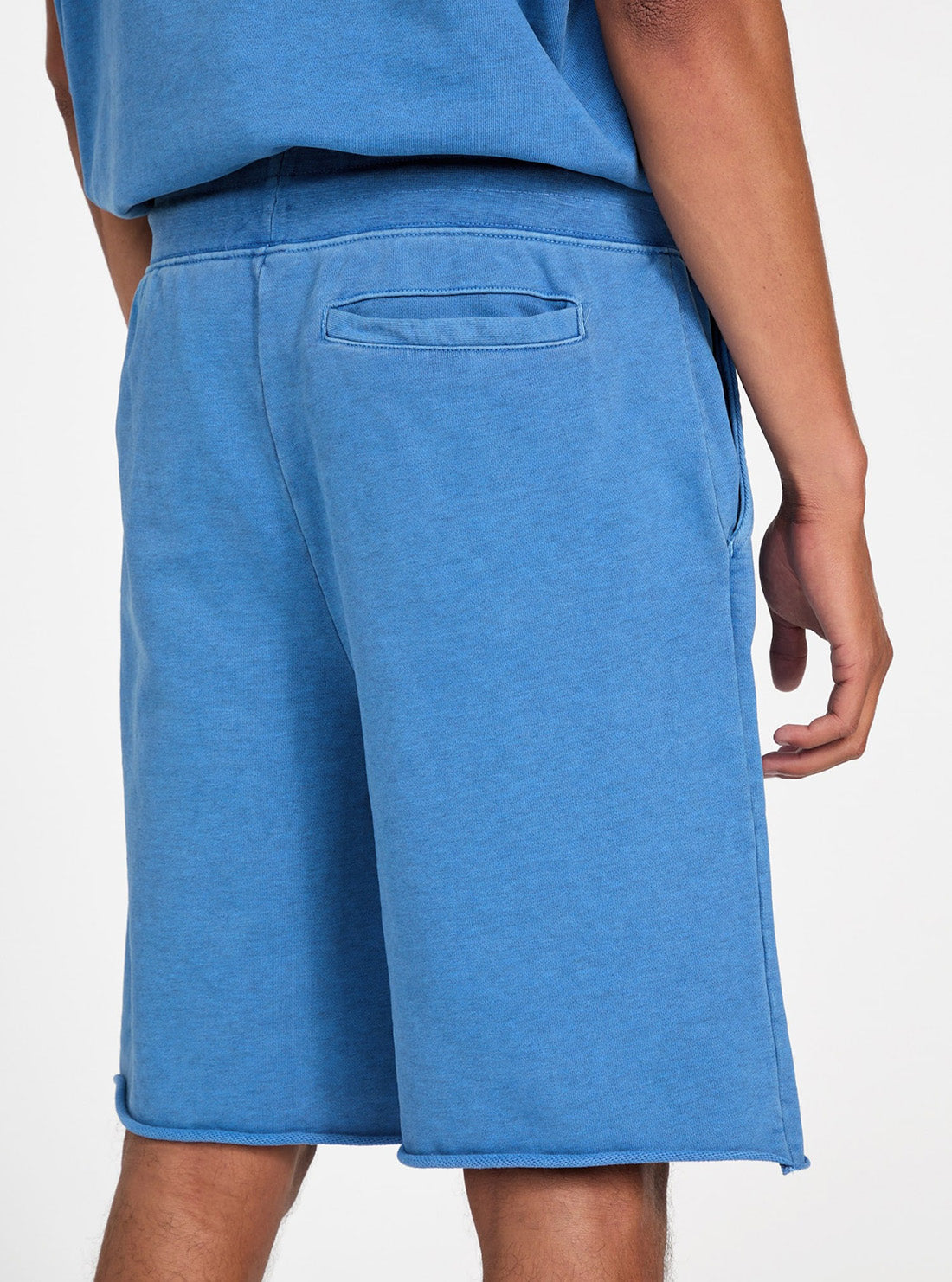 GUESS Men's Blue Allium Short Z5GD13KCQZ1 Back View