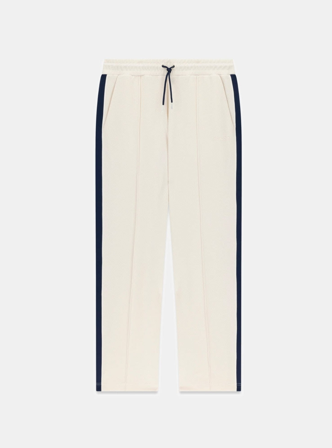GUESS Mens White Spiros Straight Leg Pants Z6GB14K3211 Flatlay