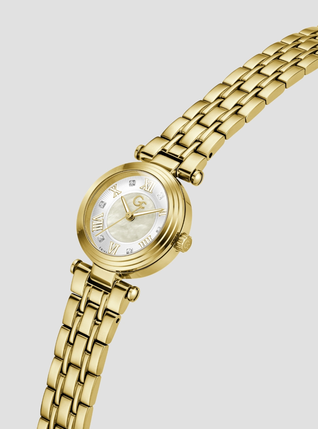 GUESS Accessories Gold GC Dress Watch Z86004L1 Side View2