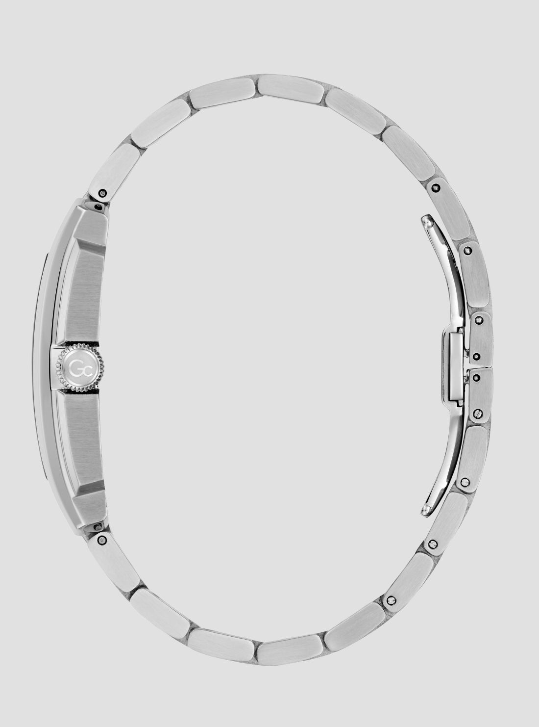 GUESS Accessories Silver GC QuadraClass Watch Z90002G7 Side View2