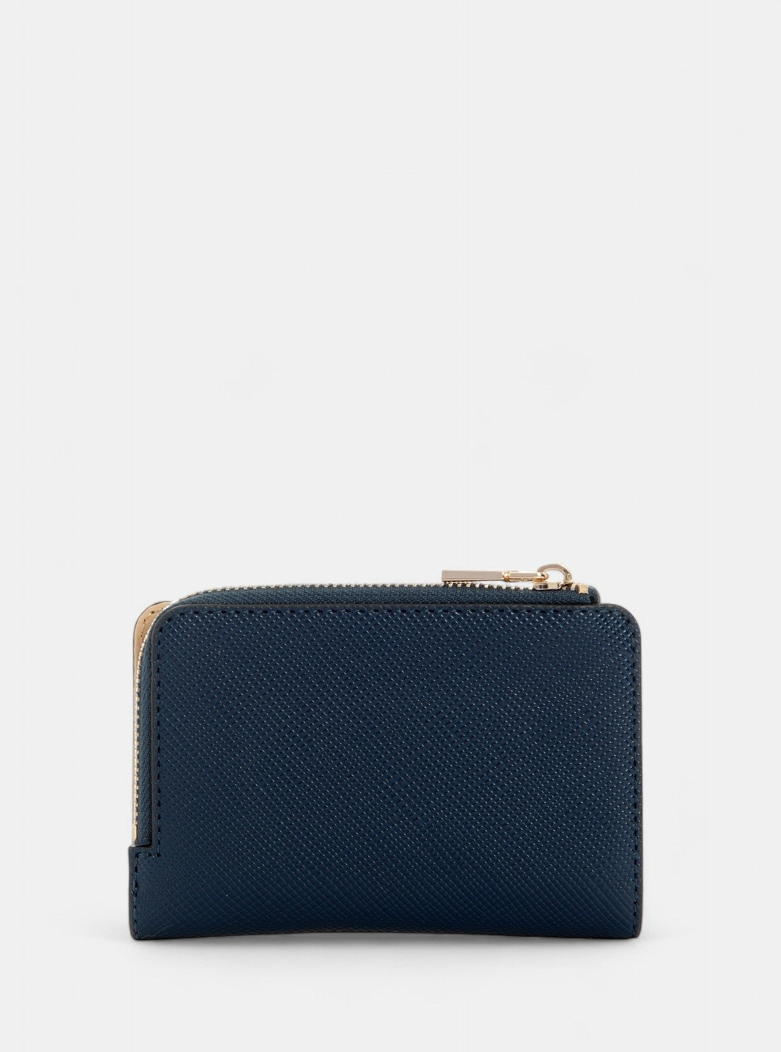 GUESS Womens Blue Bolena Zip Around Card Case Wallet ZG9207156  Back View