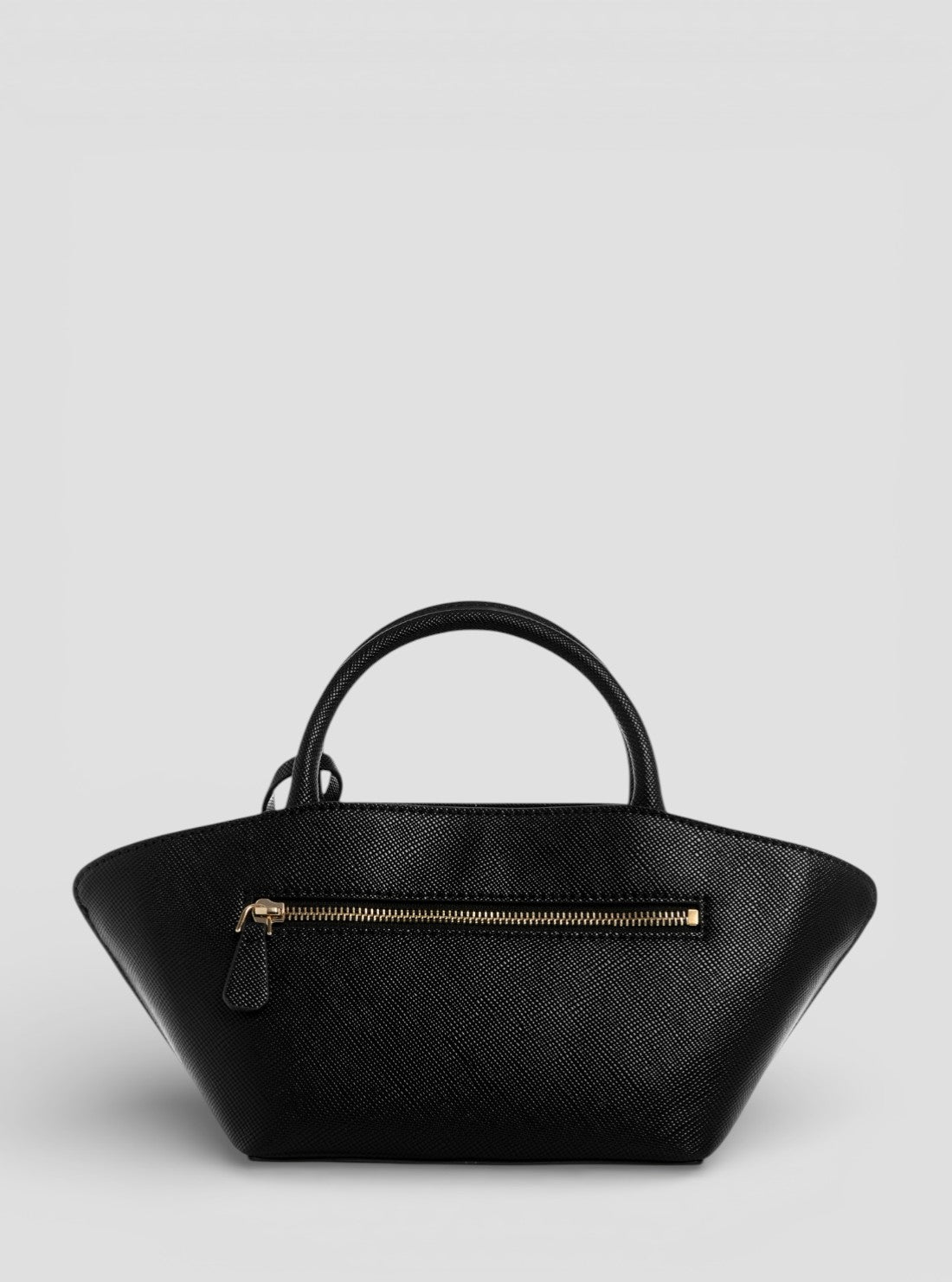 GUESS Womens Black Bolena Mini Satchel Bag ZG920776 Back View