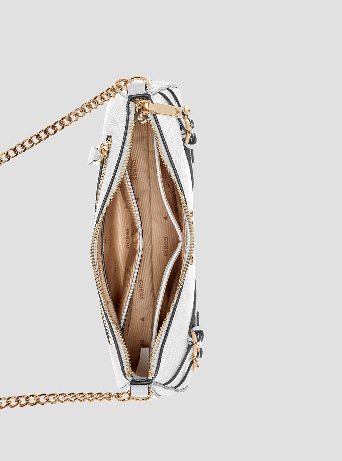 White Bramina Shoulder Bag