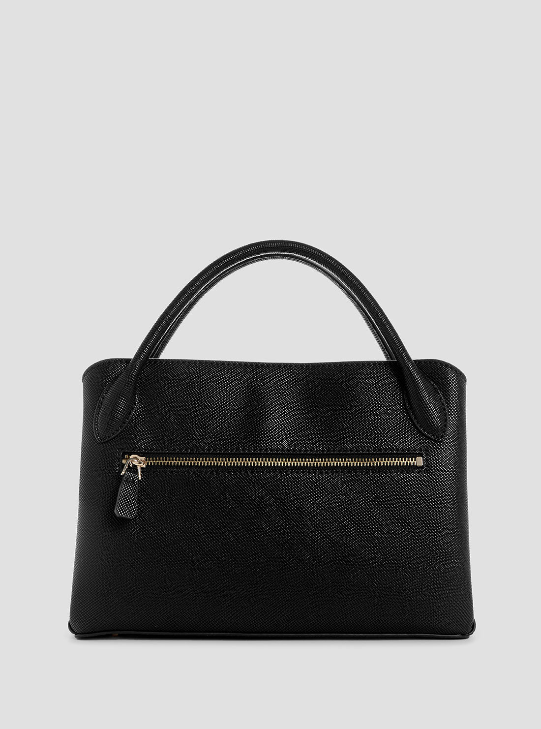 GUESS Womens Black Fedana Elite Satchel Bag ZG964306 Back View