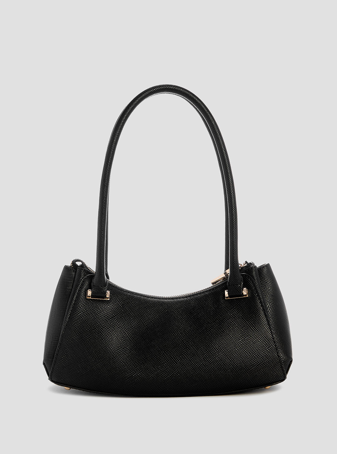 GUESS Womens Black Rosalba Top Zip Shoulder Bag ZG965717 Back View