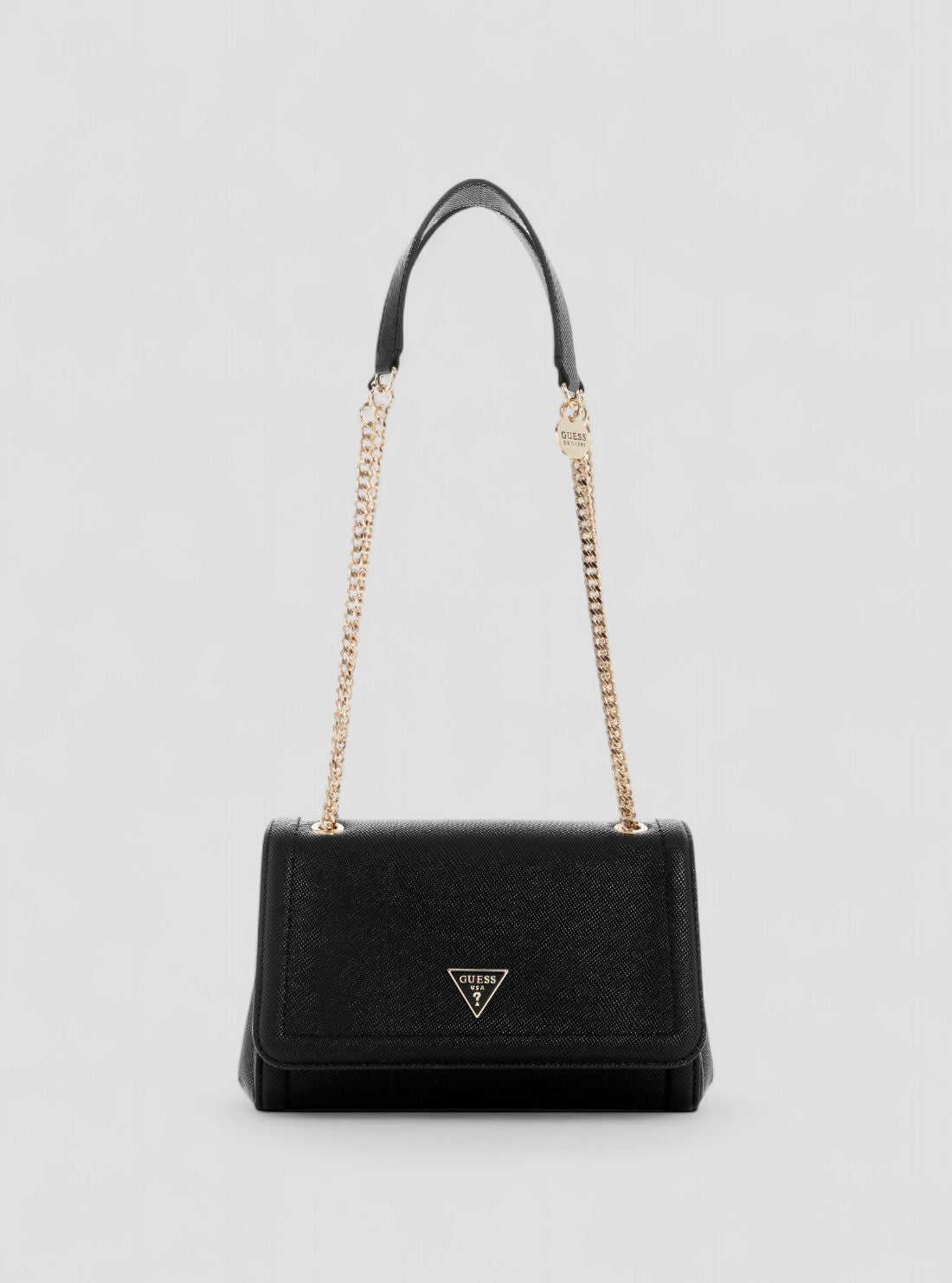 GUESS Womens Black Noelle Crossbody Bag ZG967221 Front View