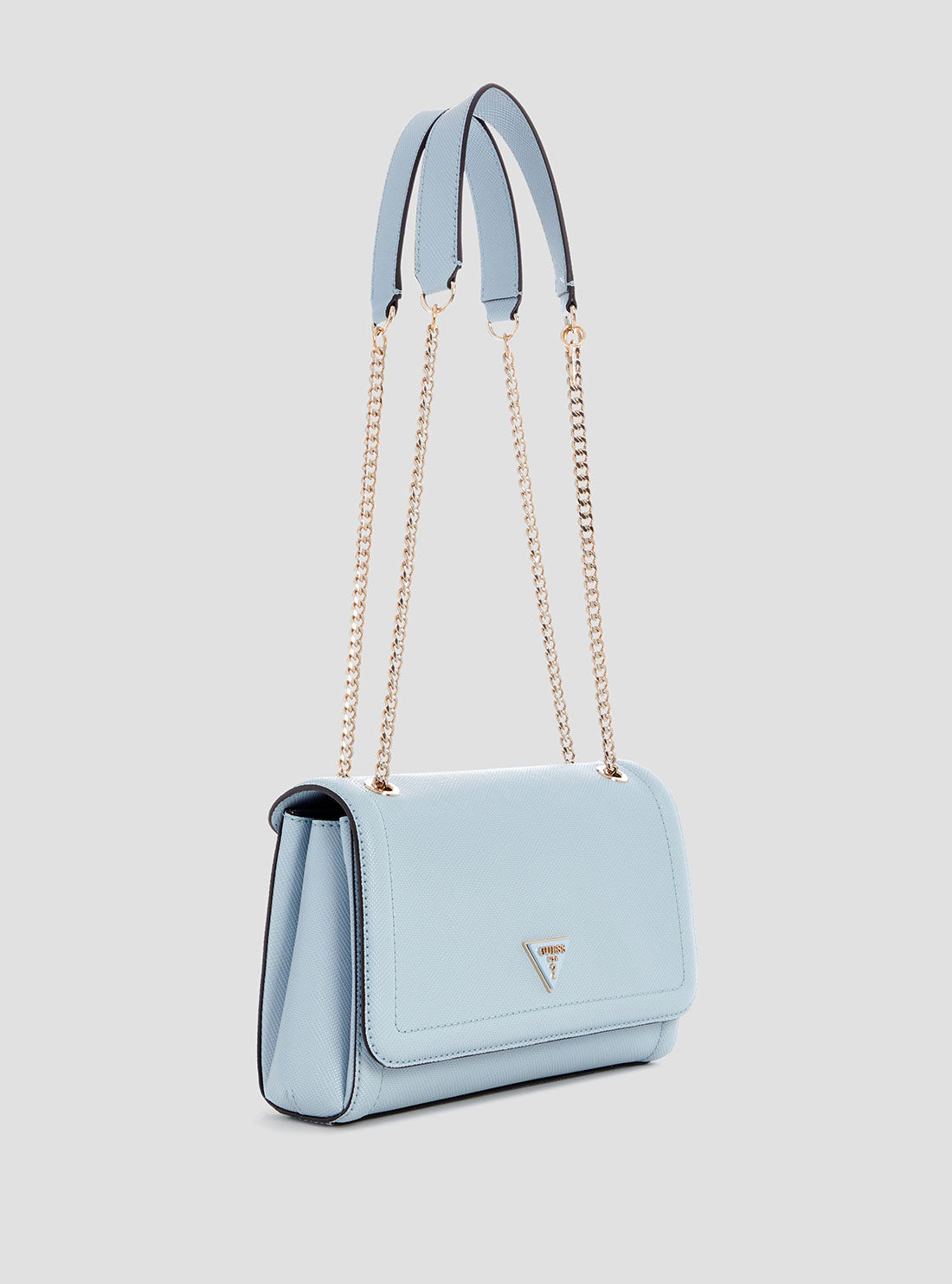 Blue Noelle II Convertible Crossbody Flap Bag