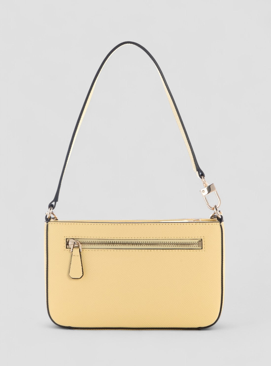 GUESS Womens Yellow Noelle Mini Top Shoulder Bag ZG967272 Back View