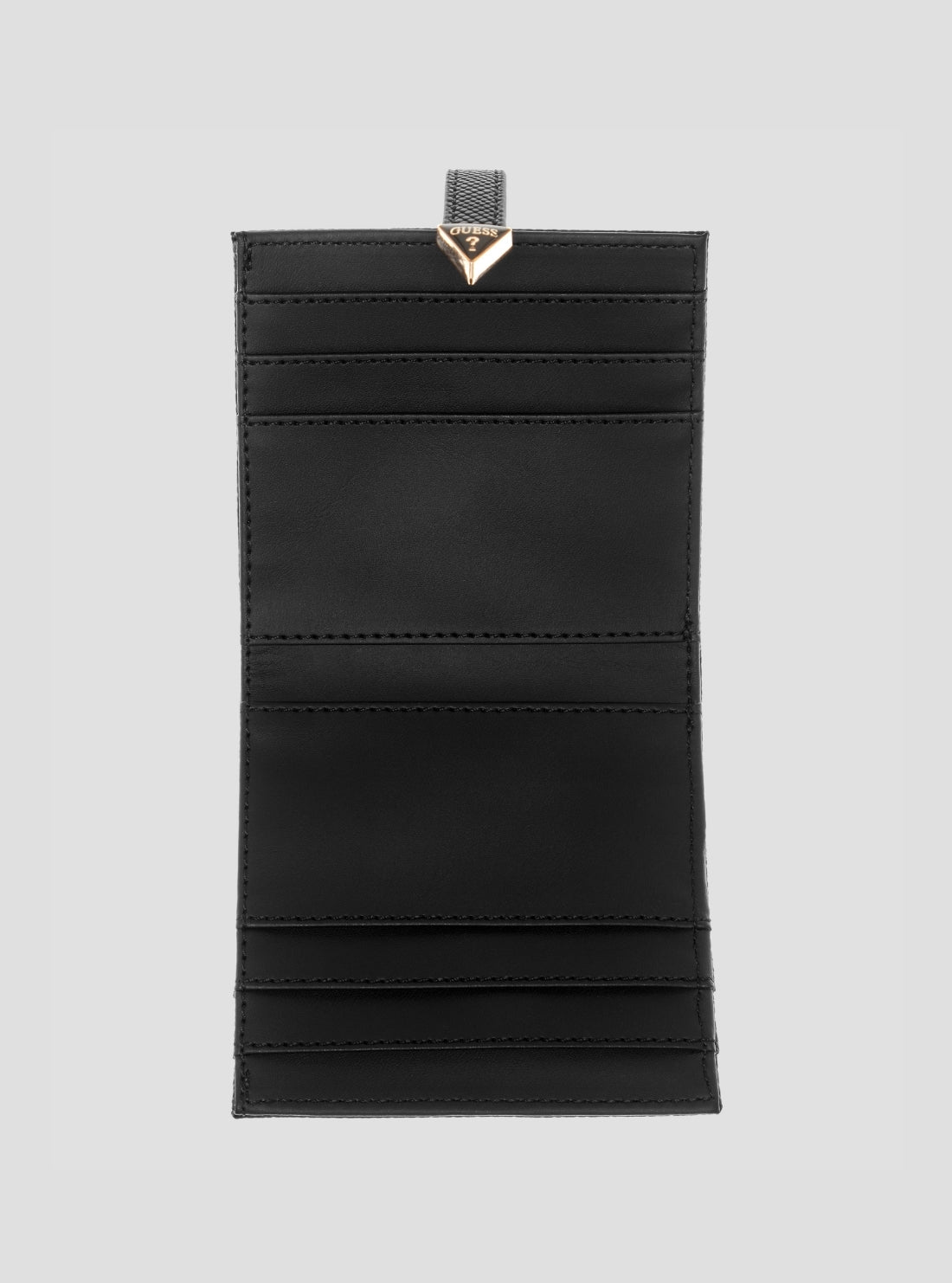 GUESS Womens Black Gilda Tab Card Case ZG9747152 Inside View