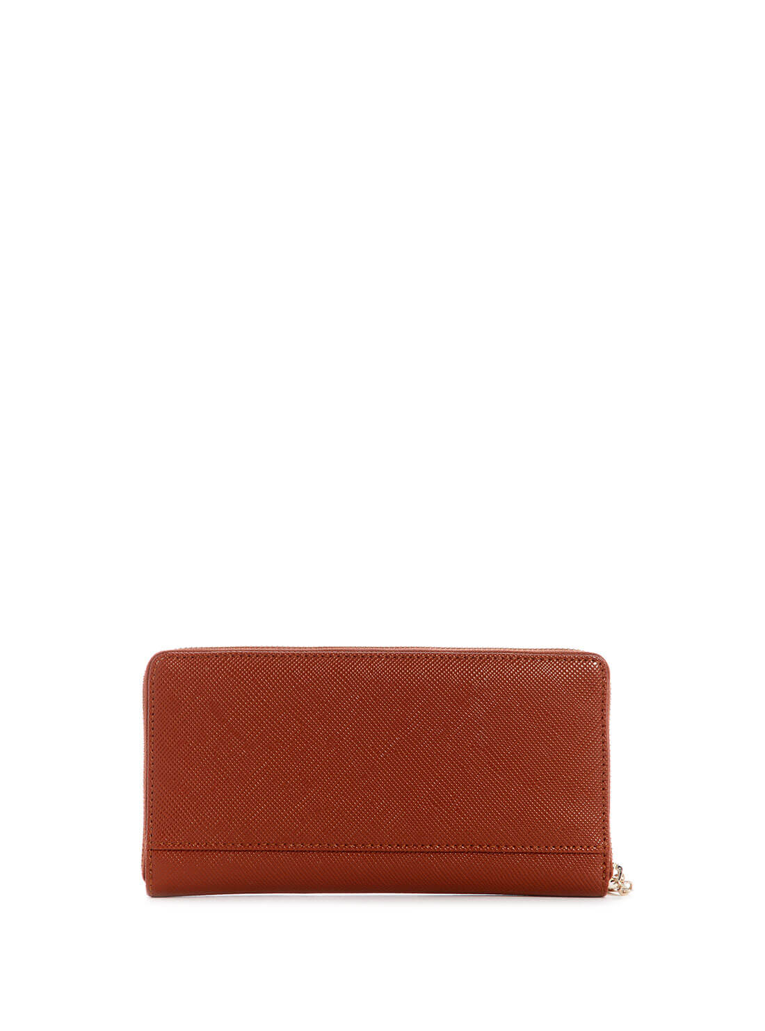 GUESS Womens  Brown Noelle Cheque Organiser Wallet ZG787963 Back View