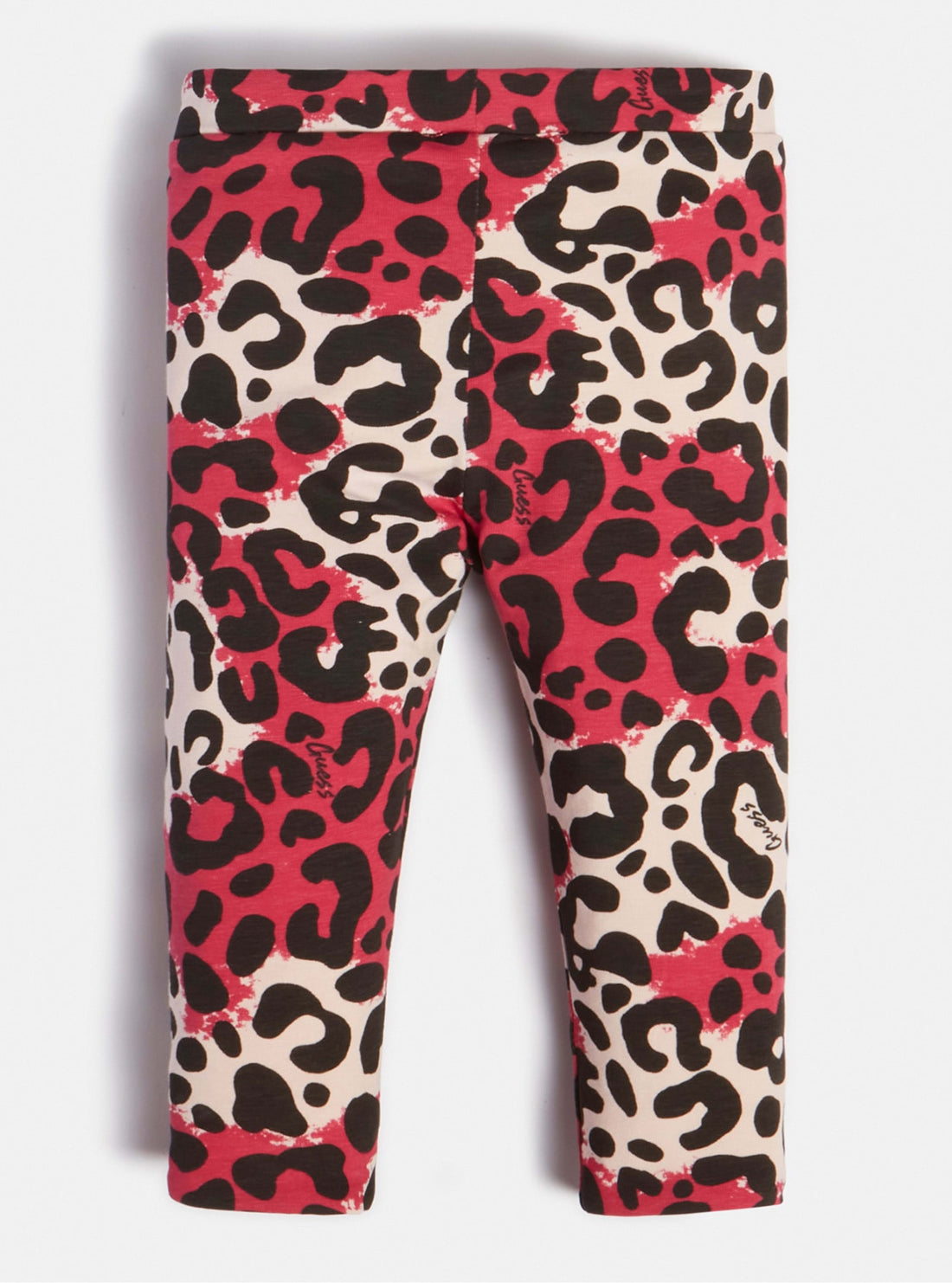 GUESS Kids Pink Leopard Reversible Leggings (2-7) K1BB01K6YW1 Back View