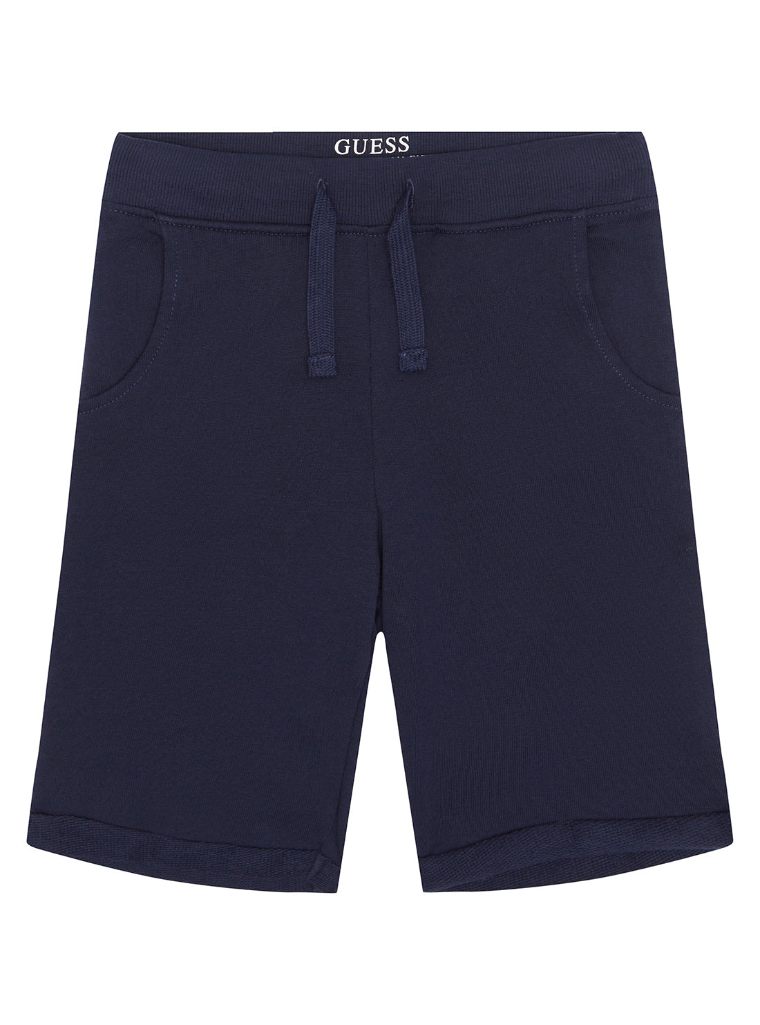 GUESS Little Boy Blue Active Shorts (2-7) N93Q18KAUG0 Front View