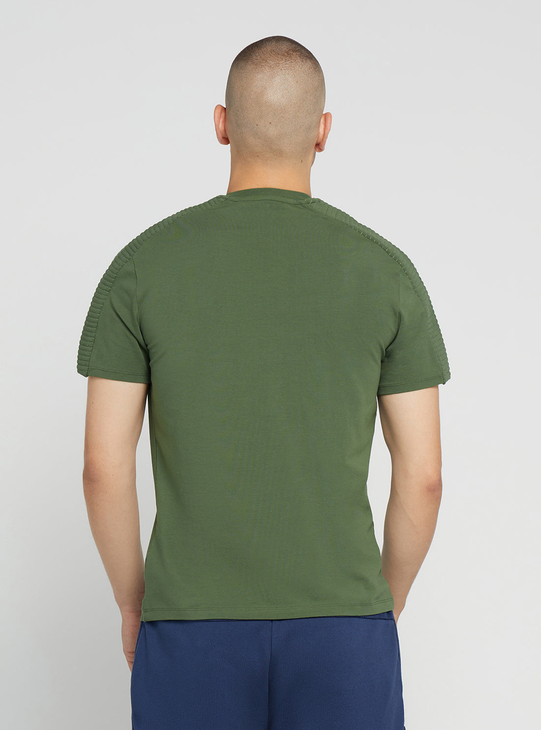 GUESS Men's Eco Green Camron Logo Active T-Shirt Z2BI02J1314 Back View