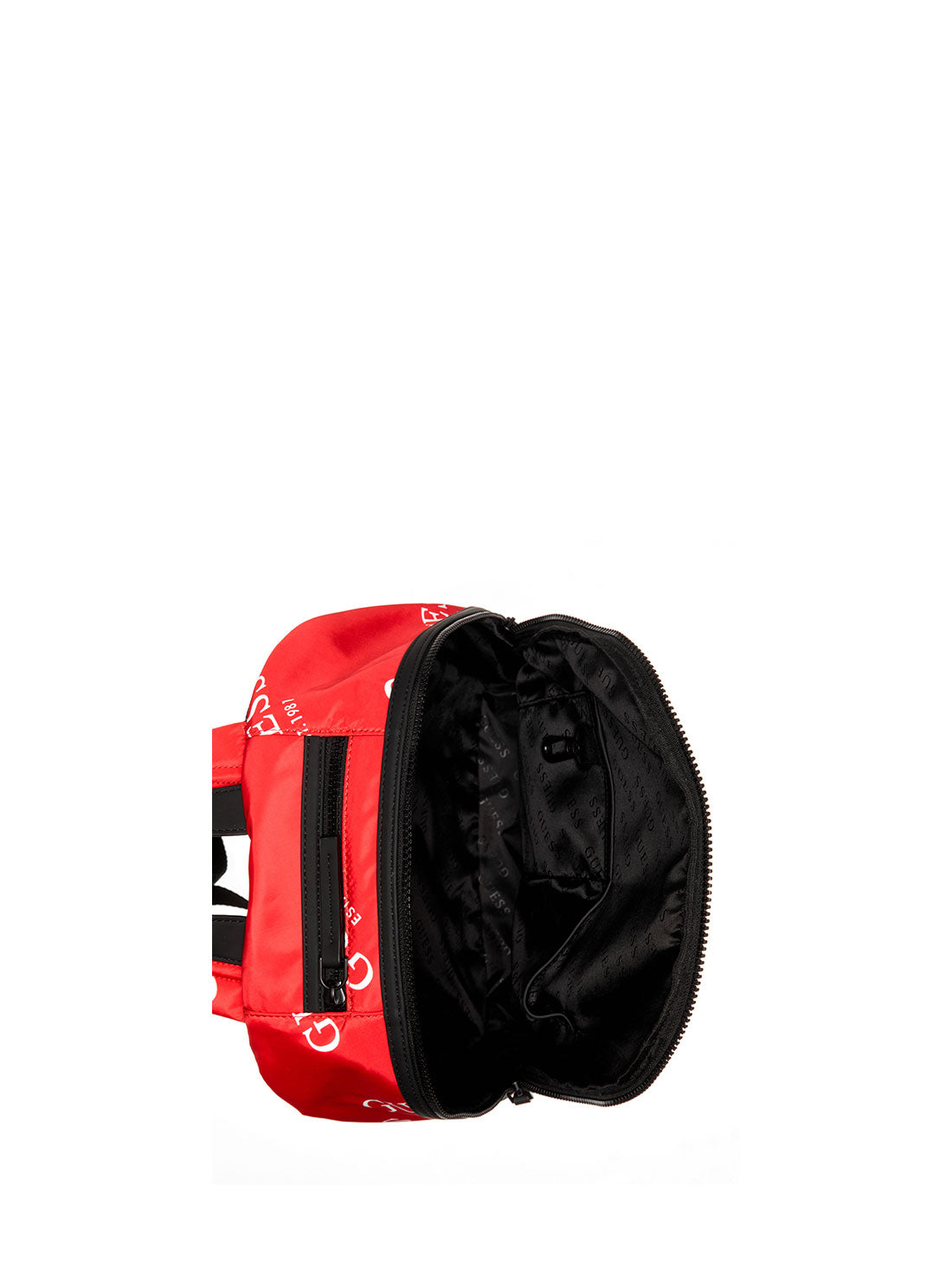 GUESS Men's Red Logo Originals Backpack TL703198 Inside View