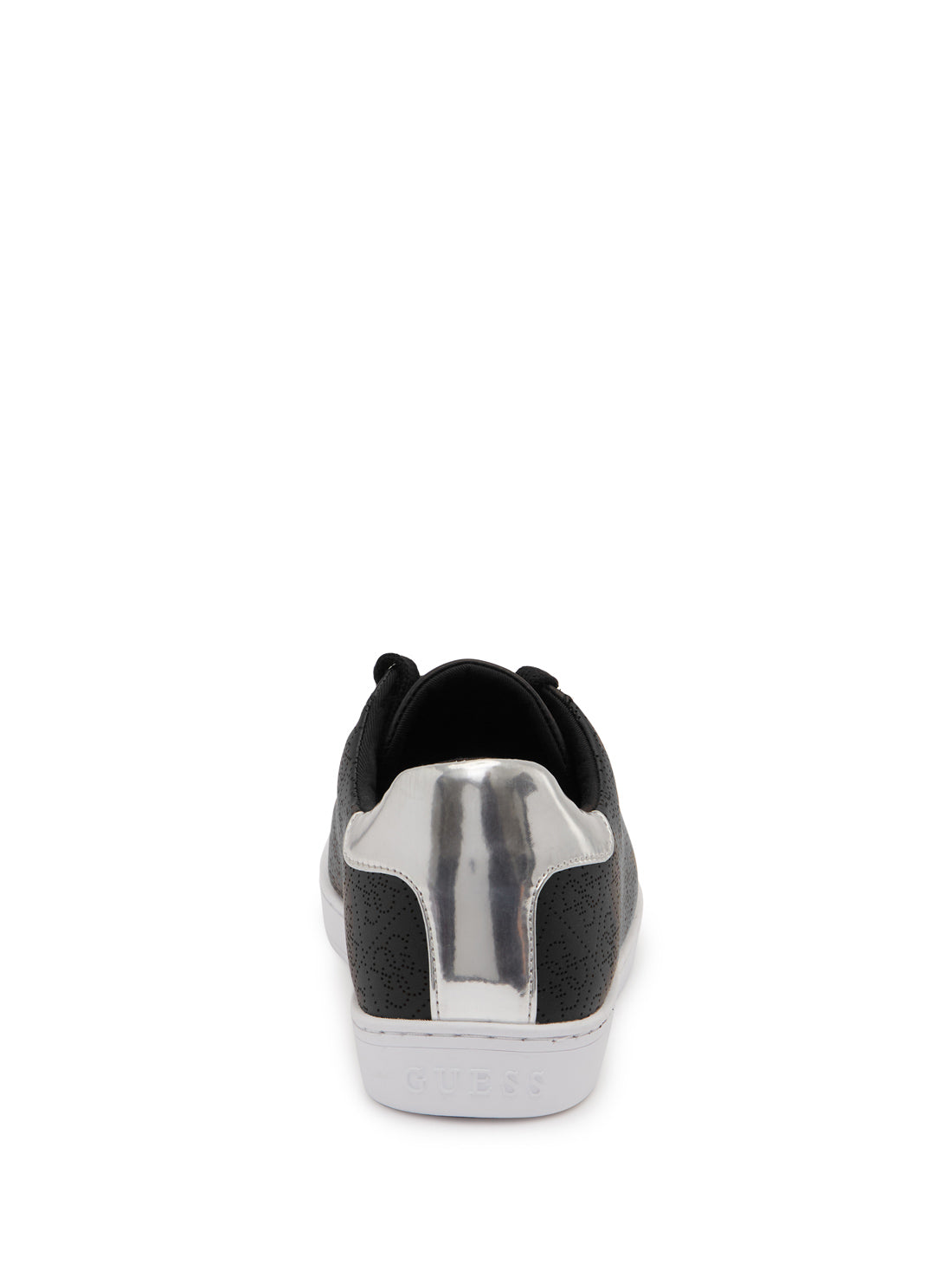 GUESS Women's Black Logo Rosalia Low Top Sneakers ROSALIA Back View