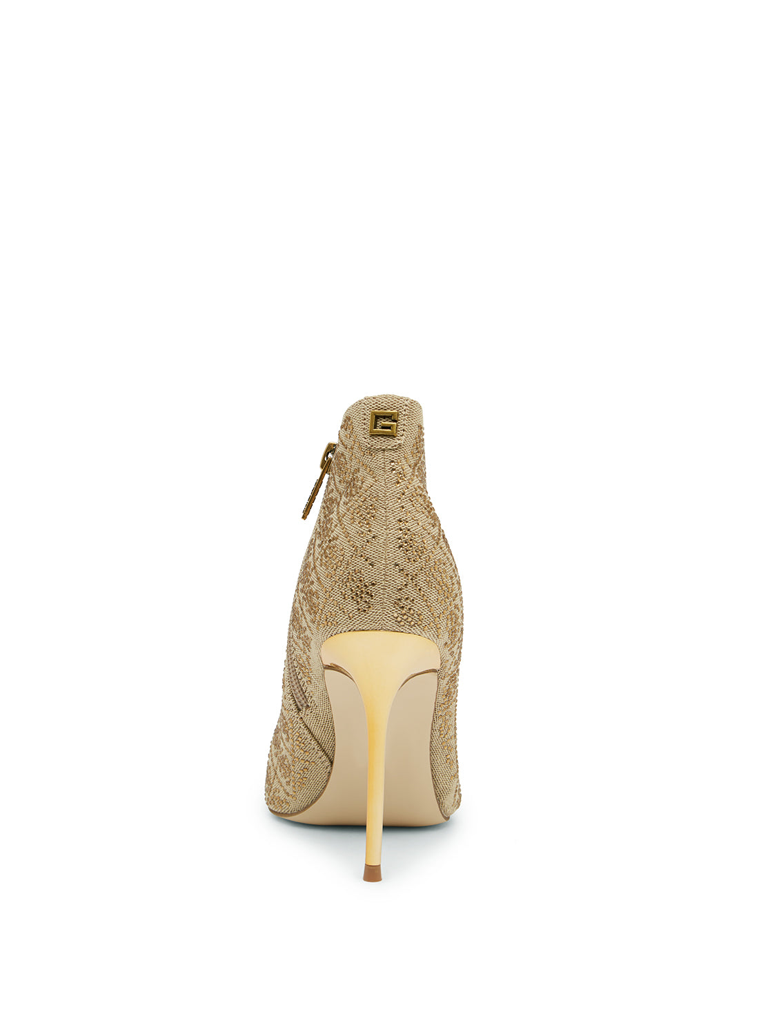 GUESS Women's Gold Fazzie Ankle Boots FAZZIE Back View