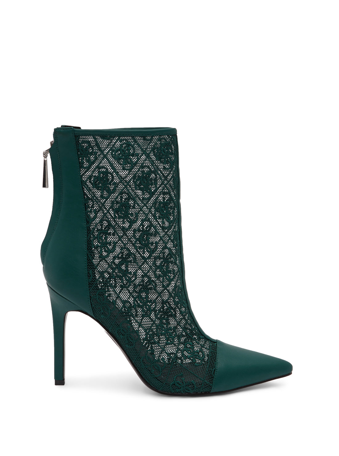 GUESS Women's Green Sinthy Logo Boots SINTHY Side View