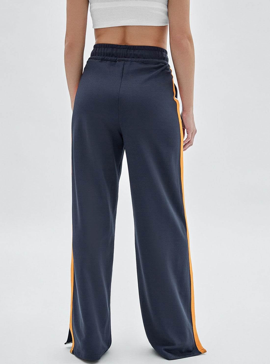 GUESS Women's Guess Originals Navy Virsa Trackpants W2YB05K7PU0 Back View