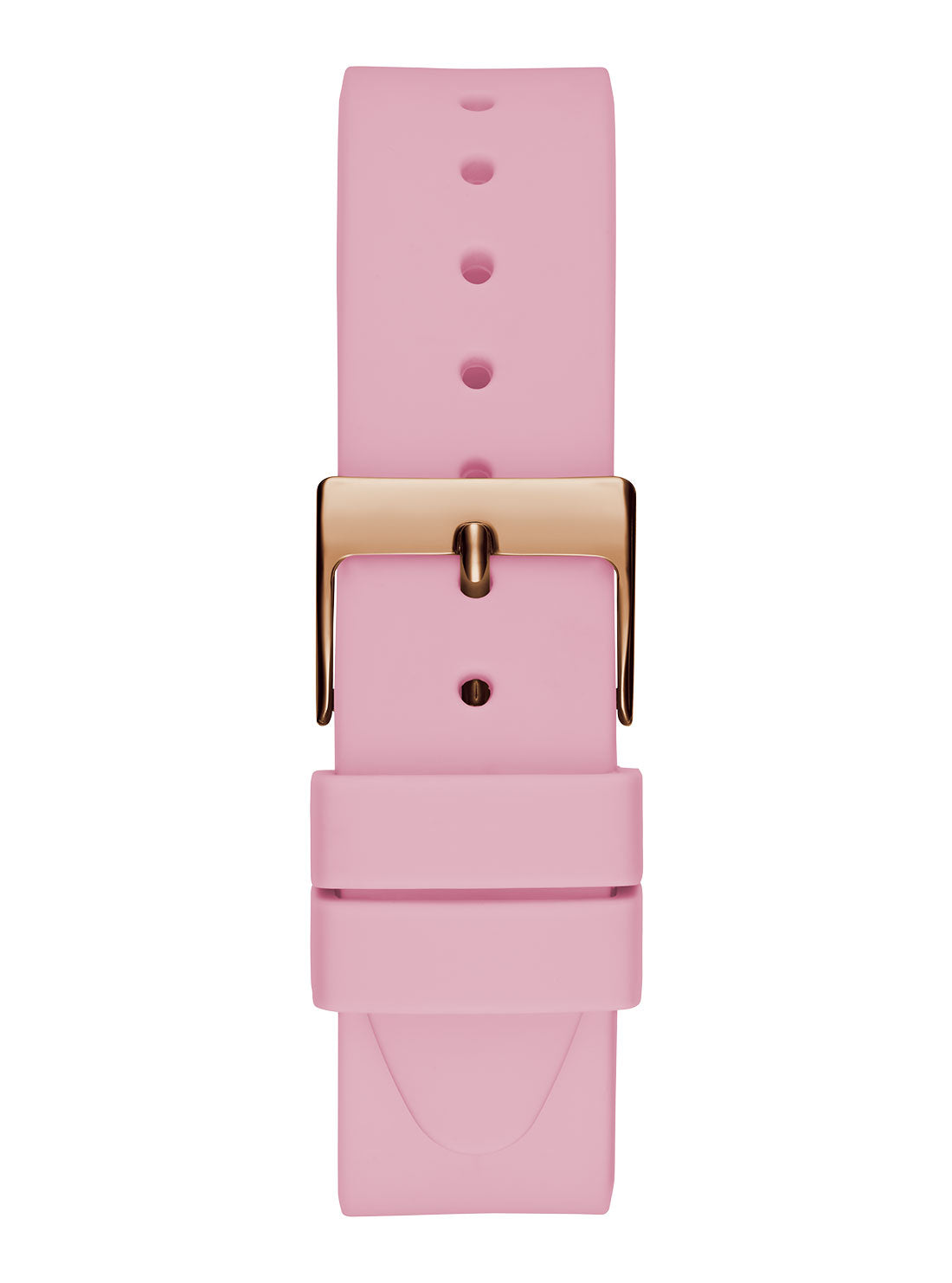 GUESS Women's Pink Lady Idol Silicone Watch GW0530L4 Back View