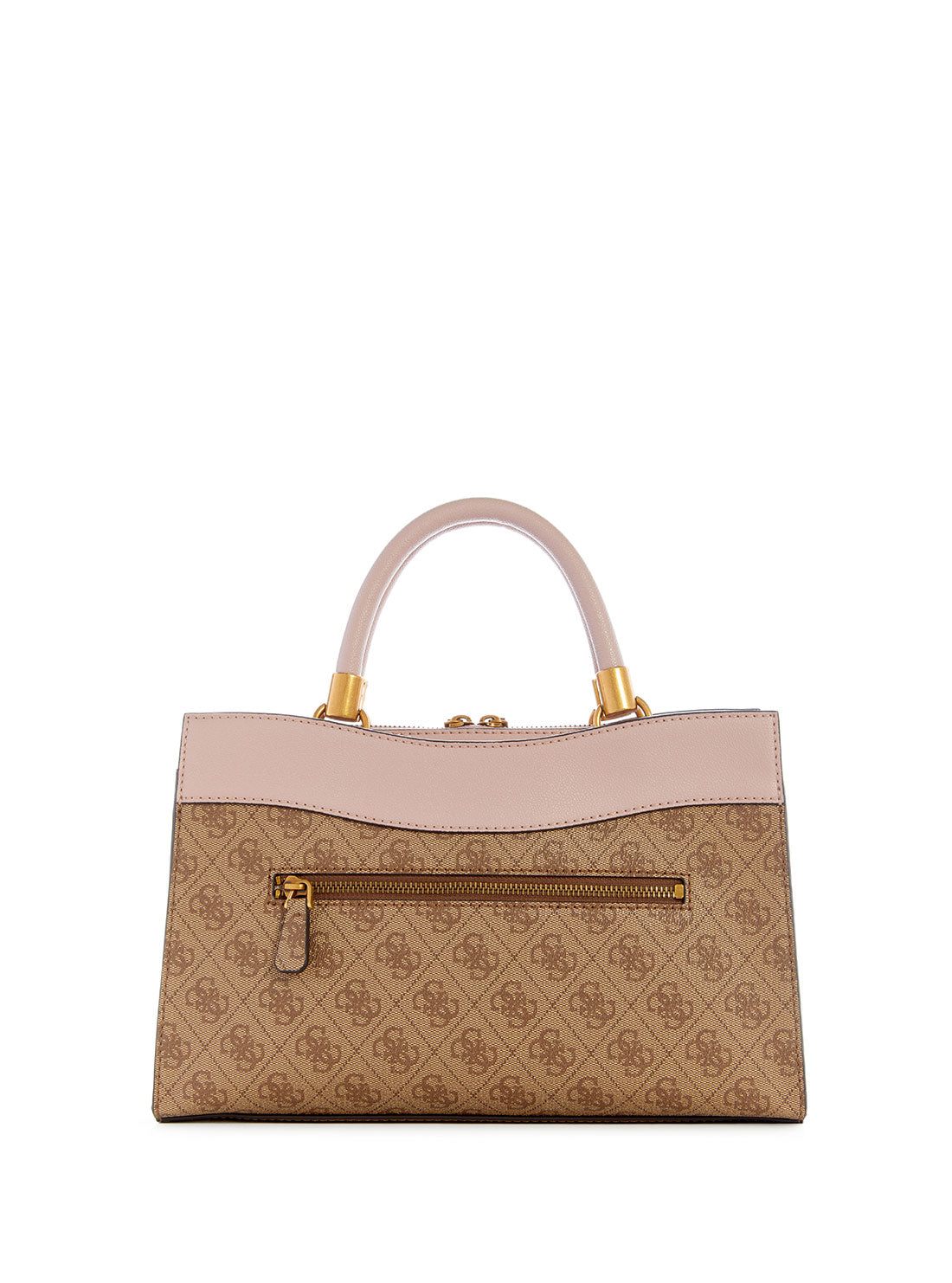 GUESS Women's Rose Logo Nell Small Girlfriend Satchel SB873506 Back View