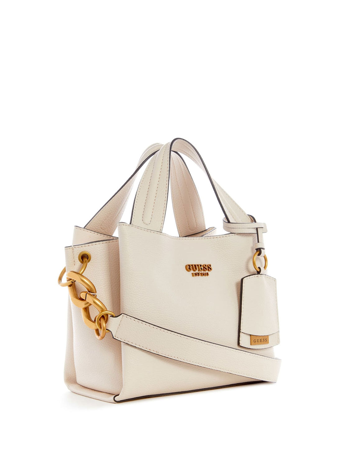 GUESS Women's Stone Zed Small Girlfriend Satchel Bag VB868322 Front Side View