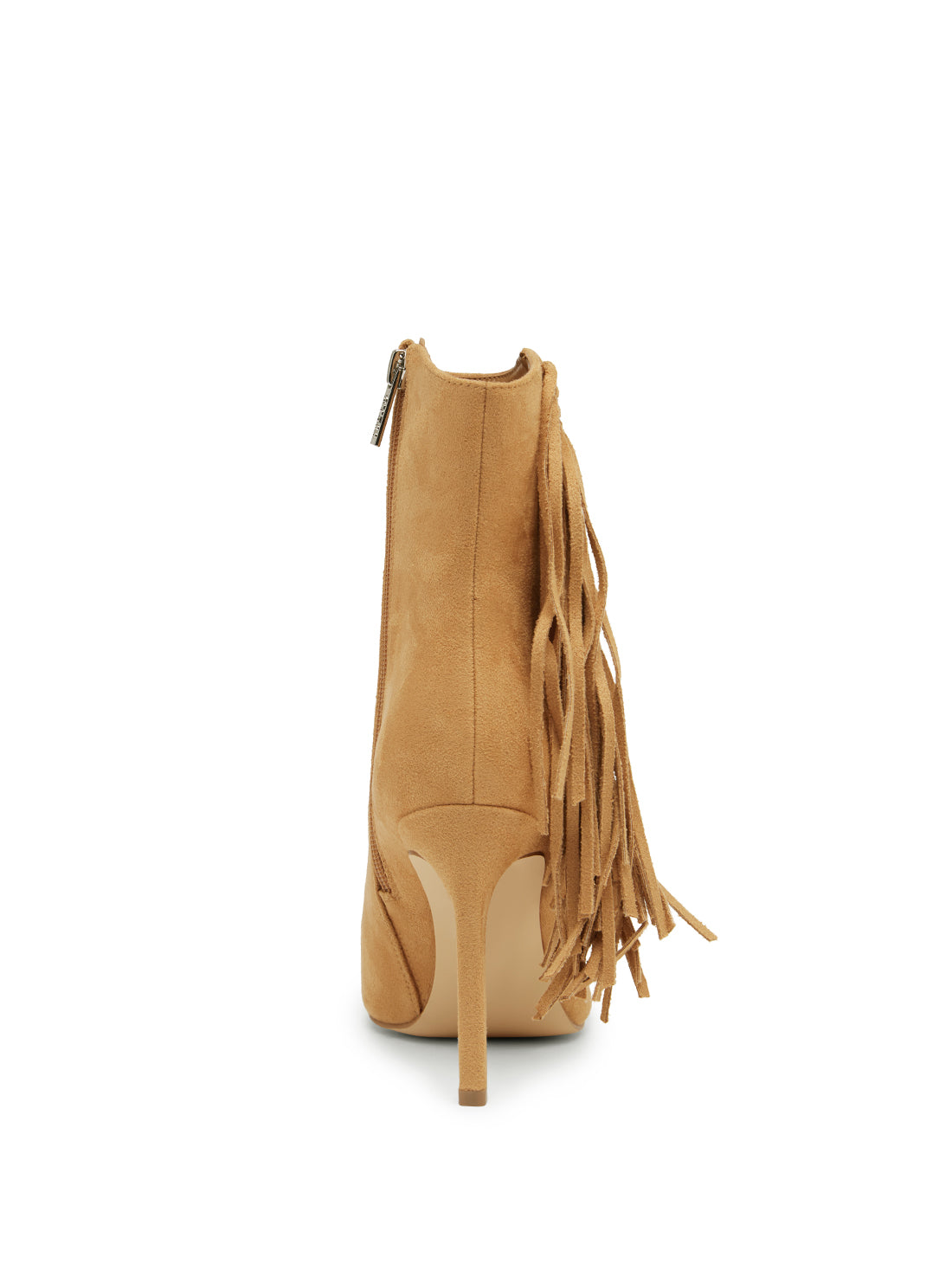 GUESS Women's Tan Sidone Suede Boots SIDONE Back View