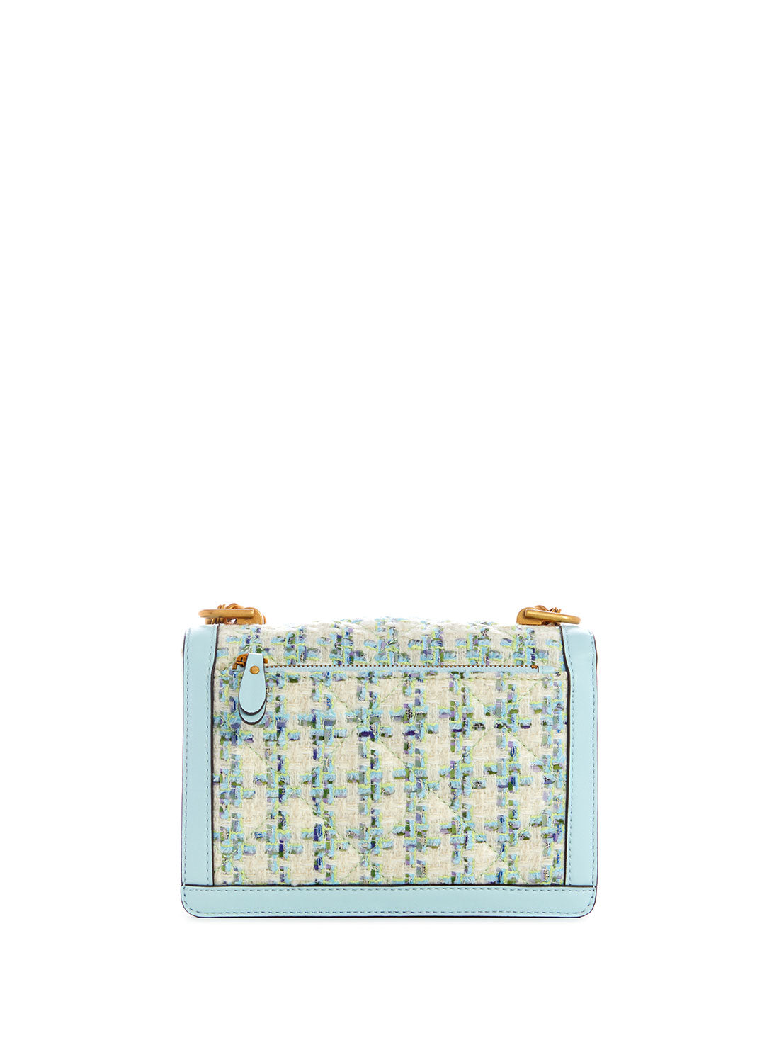 GUESS Womens Aqua Abey Crossbody Bag TQ855821 Back View
