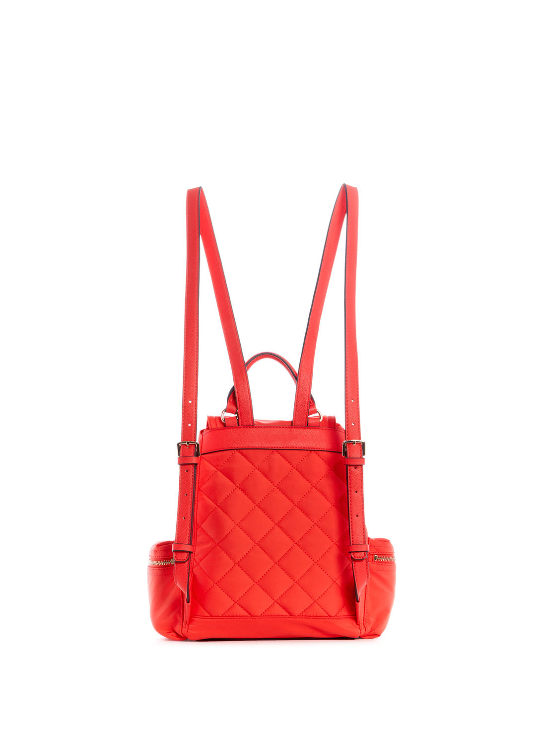 GUESS Women's Eco Red Gemma Backpack EYG839532 Back View