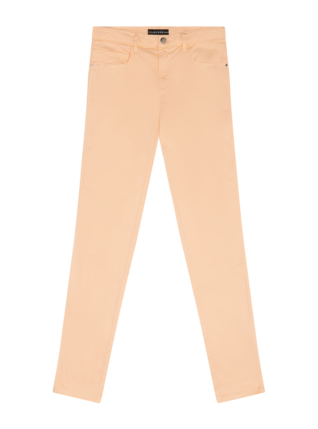 GUESS Big Girls Peach Pink Stretch Pants (7-16) J1YB05WB7X0 Front View