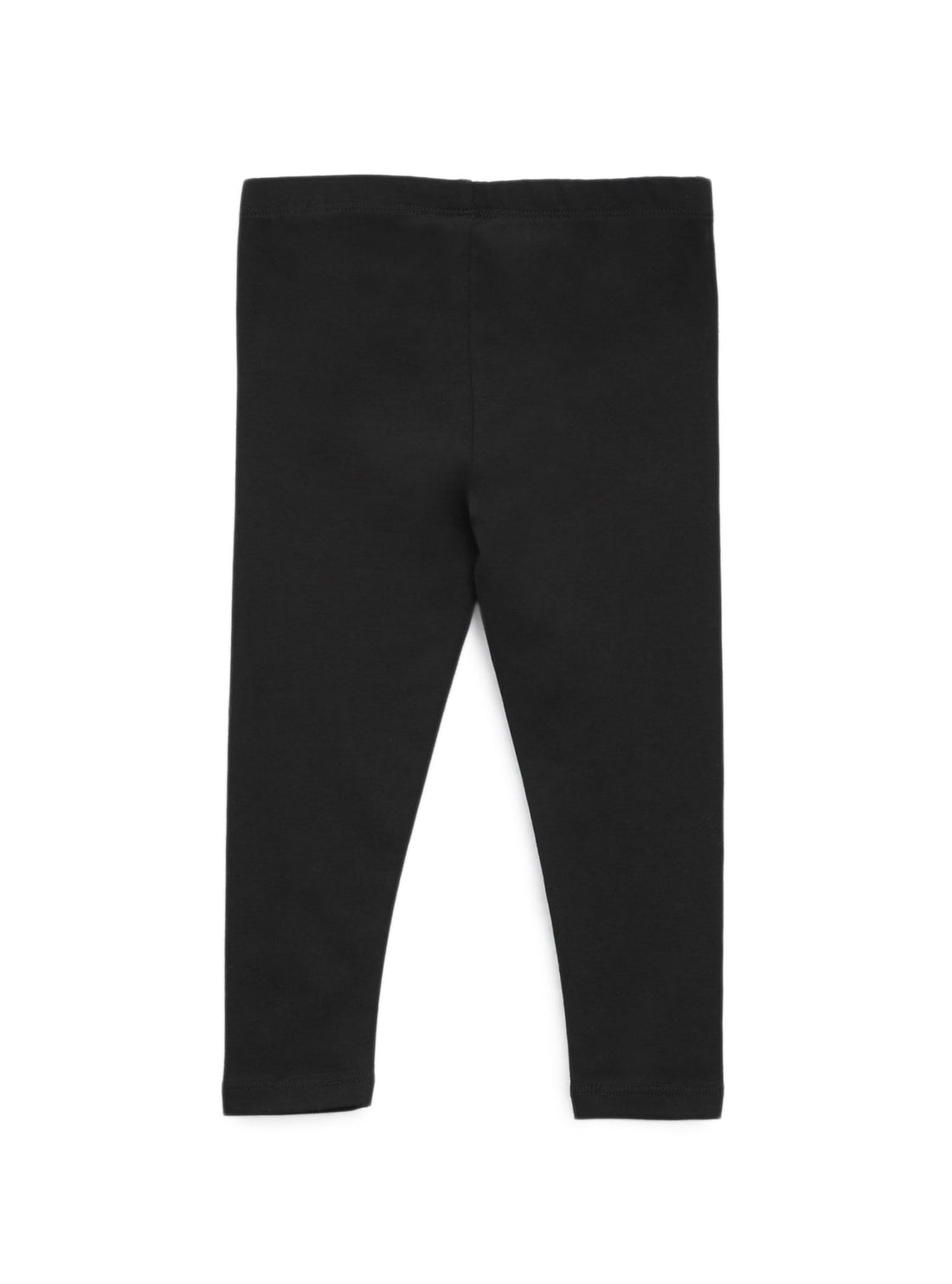 guess Black Logo Unisex Leggings (2-7) back view