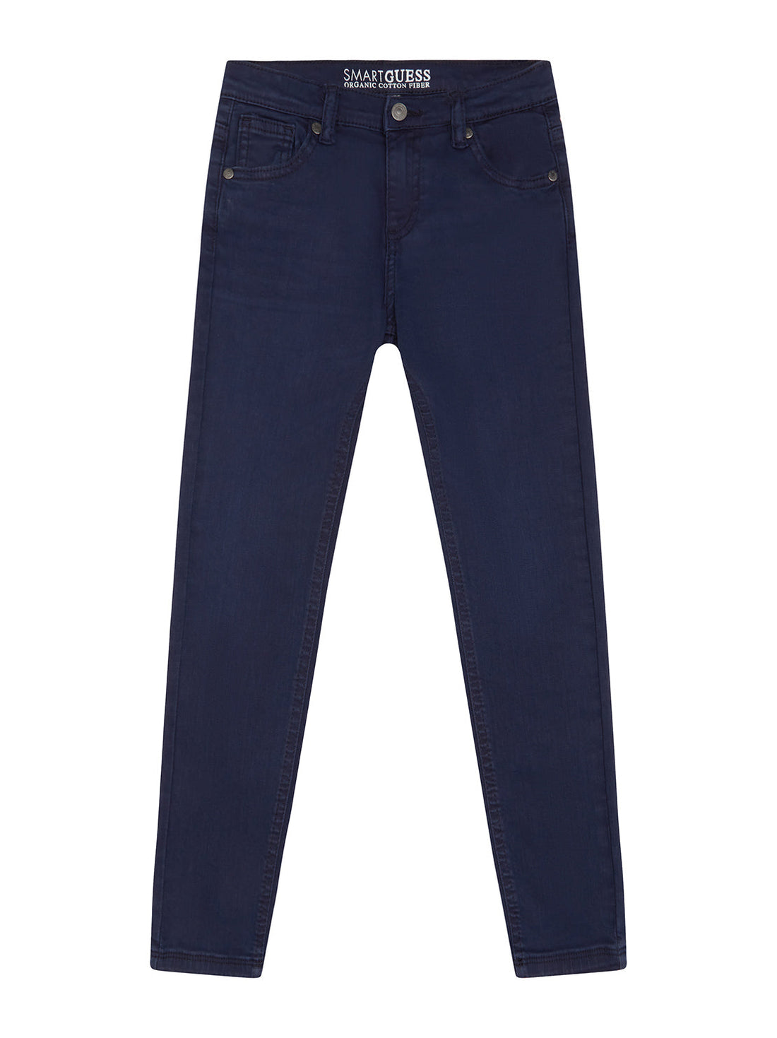 GUESS Little Boys St Bull Skinny Denim Jeans In Deck Blue (2-7) N0YB02WE620 Front View