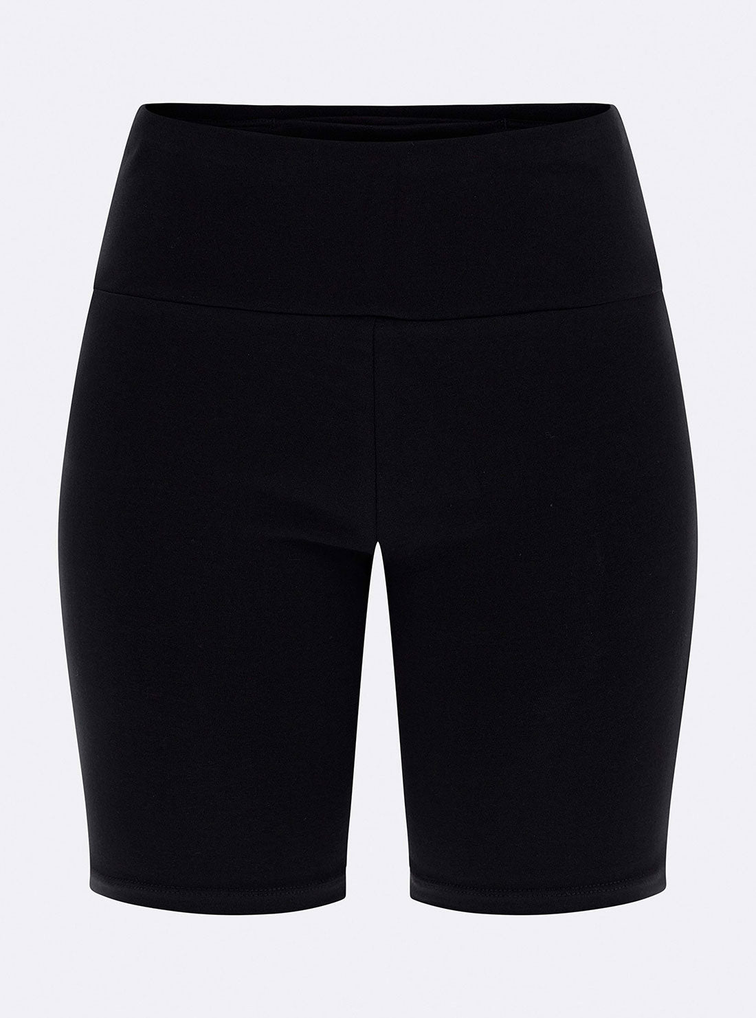 Eco Black Aline Active Logo Bike Shorts