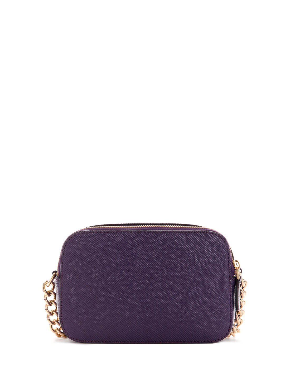 GUESS Womens  Purple Noelle Crossbody Camera Bag ZG787914 Back View