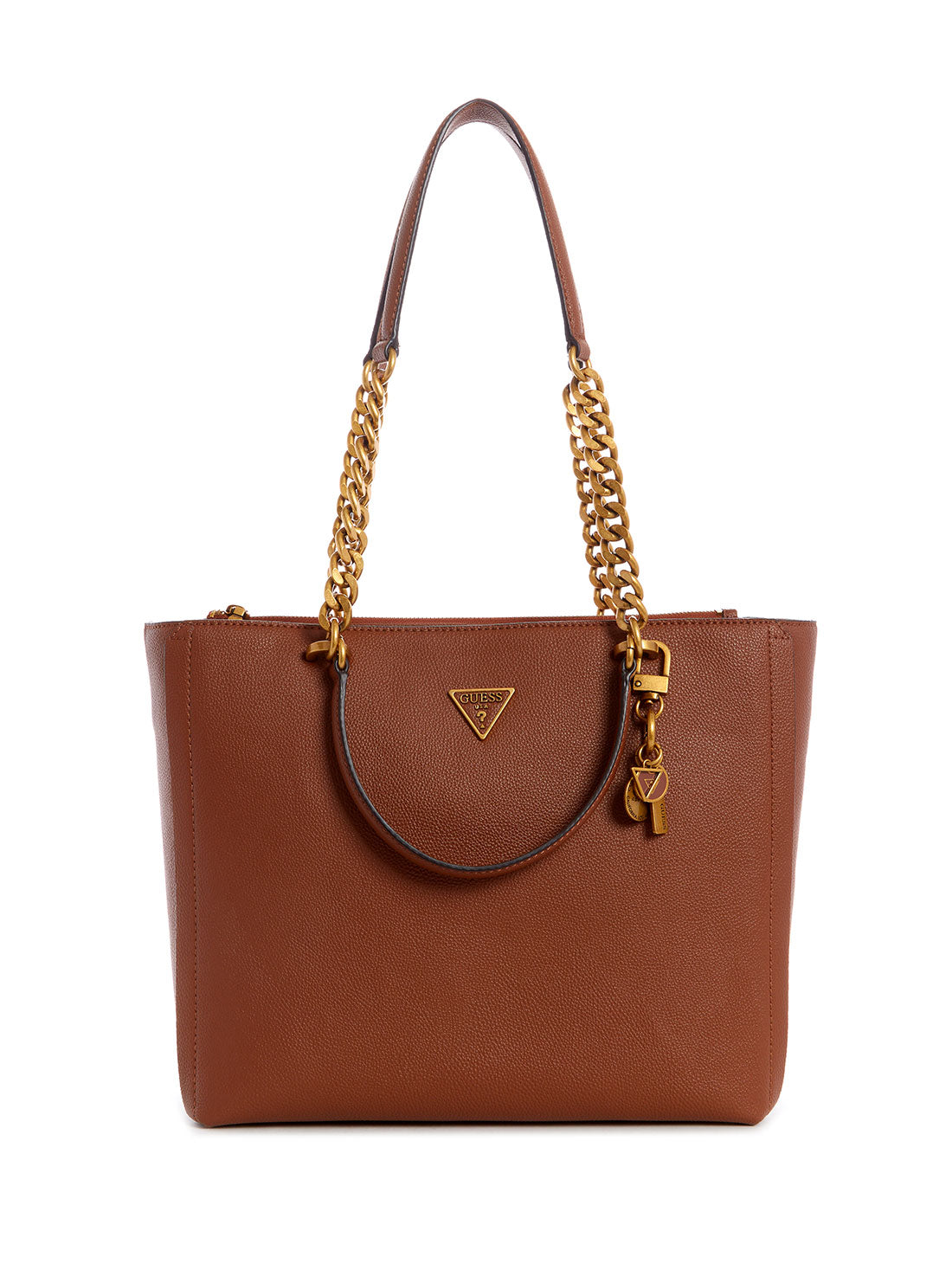 GUESS Womens  Brown Destiny Society Tote Bag VB787823 Front View