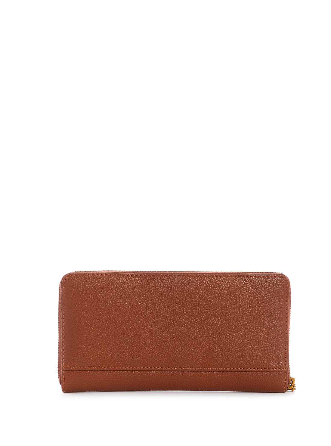 GUESS Womens  Brown Destiny Cheque Organiser Wallet VB787863 Back View