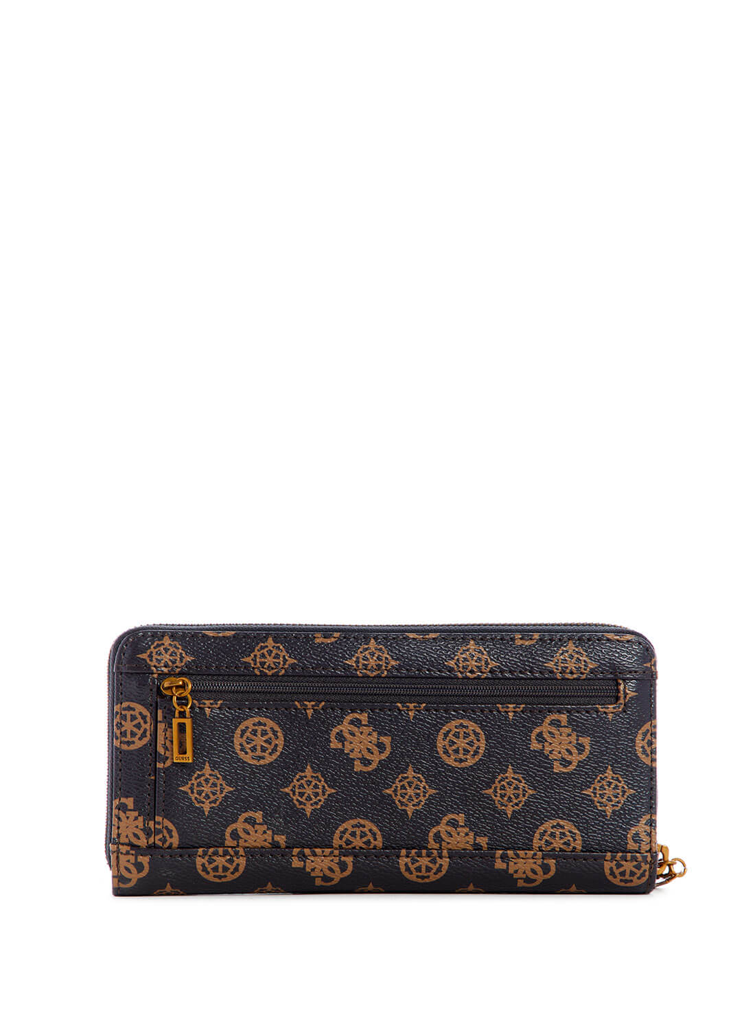 Mocha Brown Hensely Logo Large Wallet
